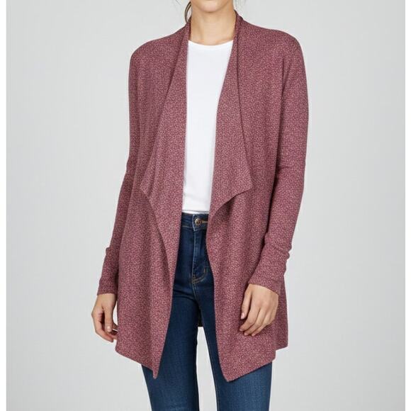 Barefoot Dreams Sweaters - Barefoot Dreams Bamboo Chic Lite Calypso Open Front Cardigan Sweater S/M